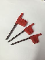 Popular products CNC tool lever accessories plum red flag wrench T6T7T8T10T15T20 Factory Direct