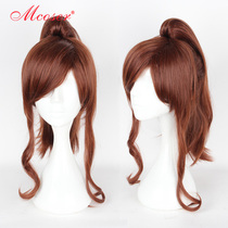 Mcoser beautiful girl warrior Kino Jupiter Brown cosplay wig