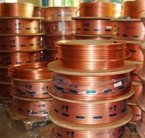 Air conditioning copper pipe (m) Φ19×1 Sichuan Chengdu solar air conditioning cold storage soft copper pipe TP2 copper pipe