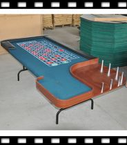 240 * 120CM ordinary iron foot roulette table table table with waterproof effect