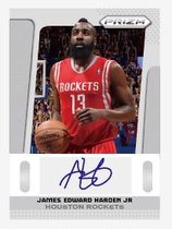 2014 NBA James Harden signed the Star Card