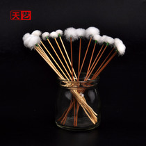 Tianyi ear picking tool goose hair stick bamboo handle goose hair stick Big Head small head Middle Head mushroom head ear cleaner