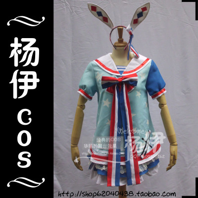 taobao agent ★ ★ ★ COSPLAY clothing customization ◆ Jingyin Gemini fellow gorgeous version of sister and brothers navy style clothing