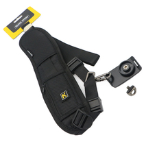 Single Anti-camera braces K Label single shoulder strap photographic harness Shock Absorbing Pressure Reduction Braces Micro Single Photography Diagonal Cross Shoulder Strap