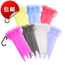 Little monster Dart rubber dart box transparent dart box dart bag plastic dart box with lock buckle