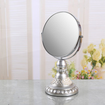 TQJ modern European style dressing mirror round makeup mirror Beauty mirror