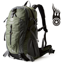 Outdoor Pentagram Pentagram 3550L anti - popper mountaineer travel shoulder cycling backpack for men and women
