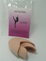 Levina brand ballet dance with 3mm thick gel toe set