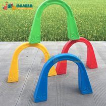 Childrens three-dimensional drill cave rainbow arch crawling drill hole kindergarten baby outdoor sports toy equipment