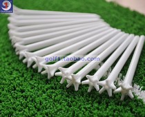 Plastic nail golf five-prong nail plastic ball tee golf T five-prong ball nail crown ball needle multi-color bulk