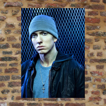 Eminem Poster Custom E116 168 Full 8 Postage Surrounding Eminem Poster Amm Lord