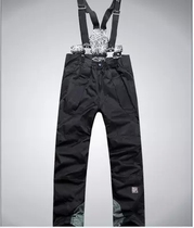 2020 mens outdoor winter factory direct sale ski pants Waterproof warm clip cotton pants single double plate side zipper