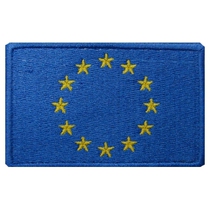 Embroidery appliation Personality Creative Magic Sticker Morale Badge Morale Badge EU Flag Sticker Set To Customize Chest Patch Arm Sticter