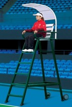 Tennis court referee chair aluminum alloy tennis coach Chair Competition type referee table with wheels
