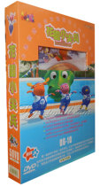 Original genuine cartoon Garden little Vanguard 2 (6-10 episode) 5DVD Chinese and English pronunciation childrens cartoon