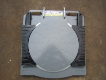 Four-wheel aligner angle disc angle gauge lift parts high quality A3 steel effective width 470mm