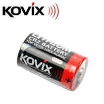 Hong Kong KOVIX series motorcycle alarm disc brake disc lock special lithium battery 1 battery can be used for 10 months