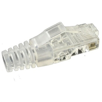Mountain Zee (SAMZHE) PT-07 crystal head jacket 8P8C transparent RJ45 network network cable joint 50 boxes