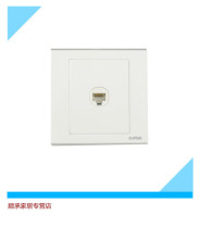 Qisheng Ruyi Switch Socket Schneider Switch Qisheng Socket One Telephone Socket EV51TS