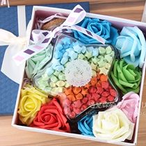 Lucky Star bottle glass 520 finished diy creative wishing star Origami handmade birthday gift for boyfriend