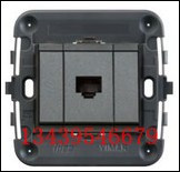 (VIMAR Italy Weimai Electric) IDEA special signal plug-in six-core telephone socket