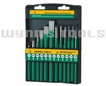  Power Lion 12-piece punch chisel steel punch stone chisel 12PC cylindrical punch set W0449
