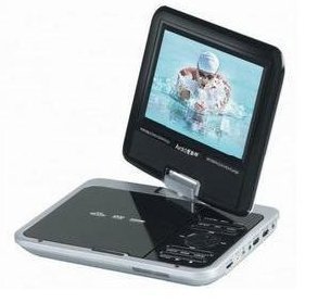  Mobile DVD portable DVD LCD 8090T with TV, remote control features 9 inches