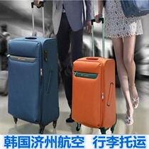 Korea Jeju Airlines Easdadway Airlines Busan Peach Vanilla Air New Zealand baggage check-in ticket